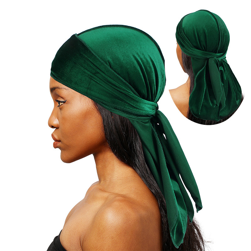 Street Fashion Hats - للجنسين الرجال النساء المخملية دوراجز باندانا