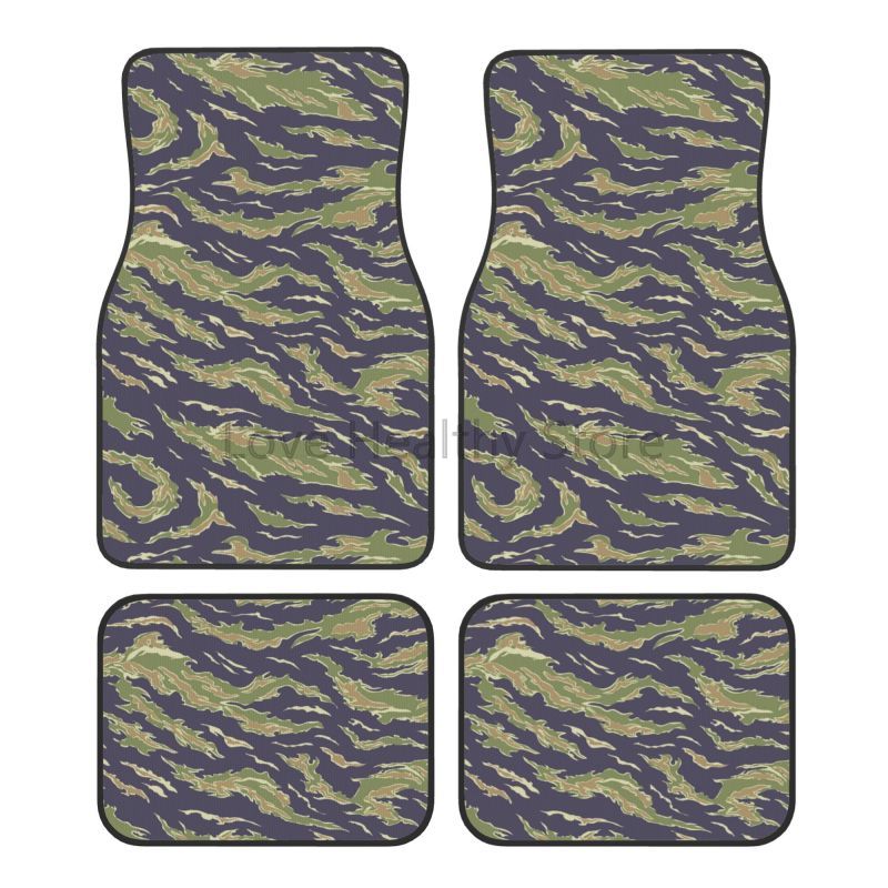 Camo Pattern Set - مجموعة سجاد أرضية السيارة بنمط مموه