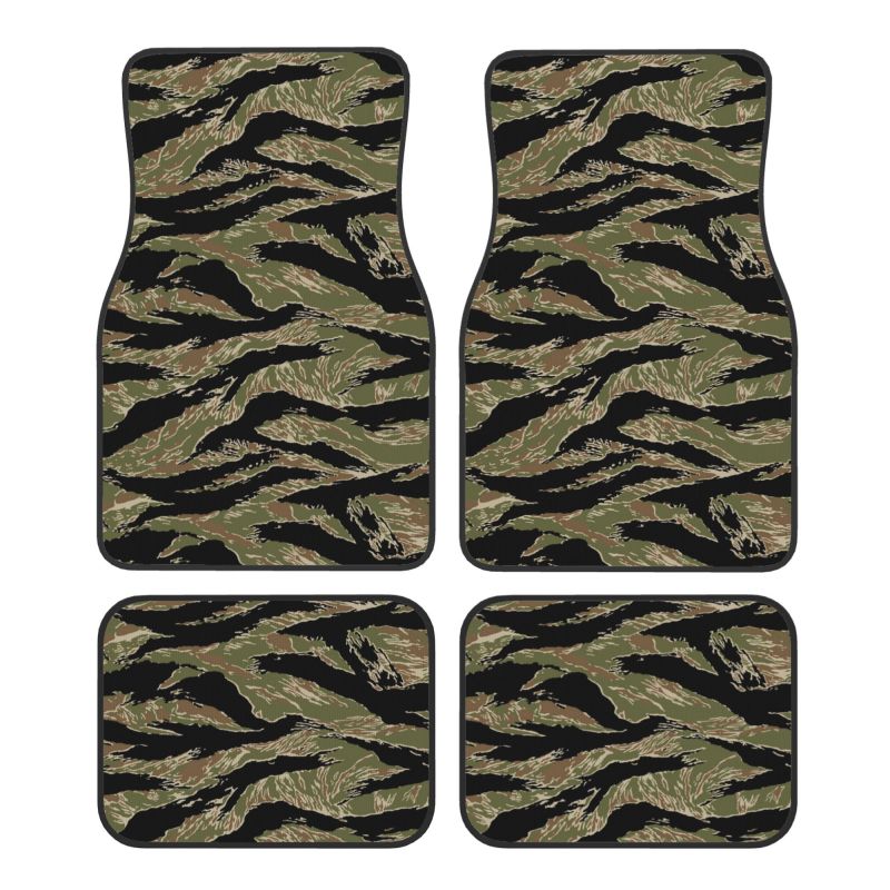 Camo Pattern Set - مجموعة سجادات أرضية السيارة بنمط مموه