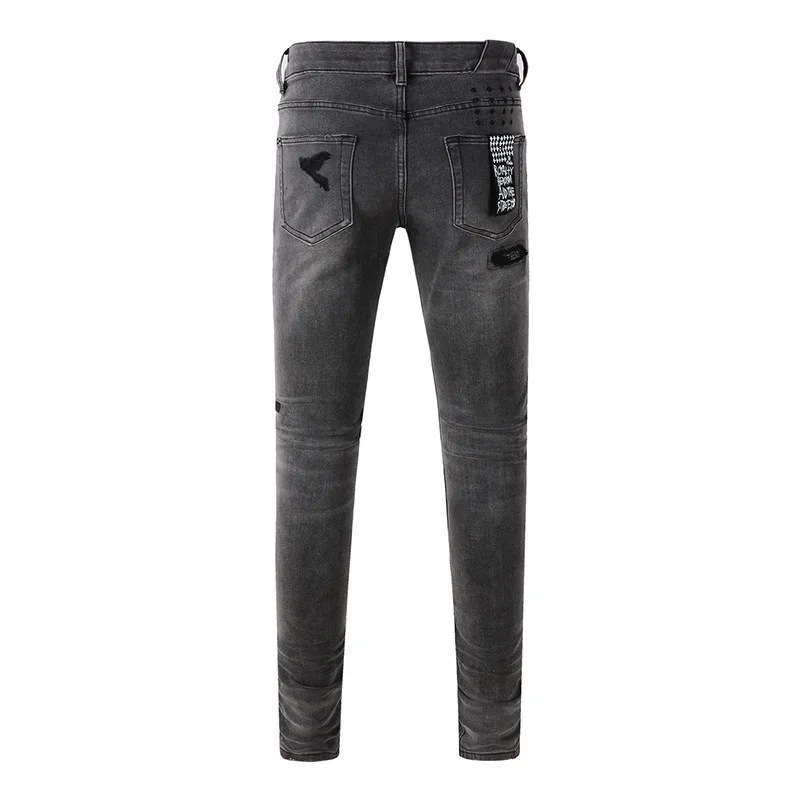 بنطال جينز رجالي عالي الشارع ب - مراجعة Distressed Jean Rip وسعره