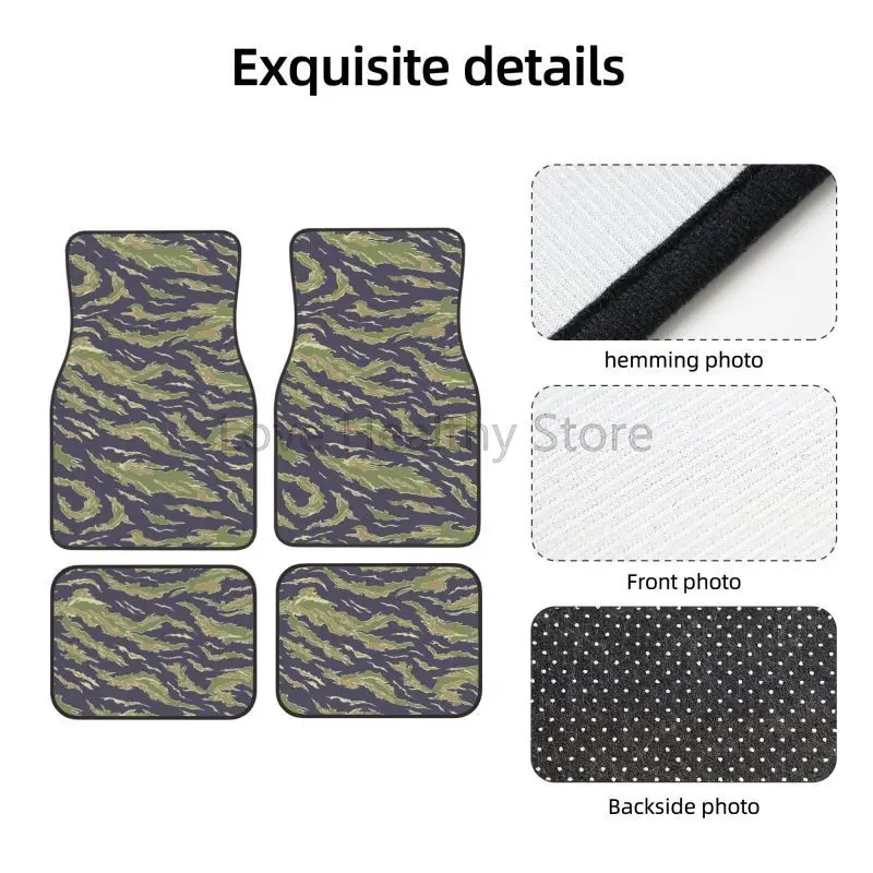 مجموعة سجاد أرضية السيارة بنمط - مراجعة Camo Pattern Set وسعره