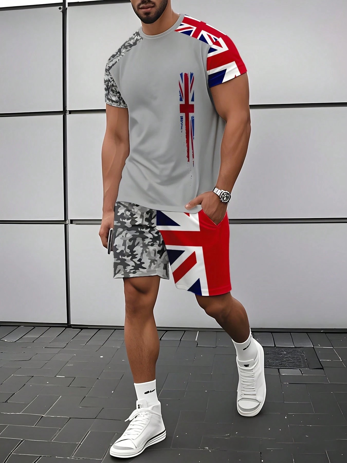 طقم رجالي صيفي جديد 2026 بأكما - مراجعة Street Fashion Summer 2026 وسعره