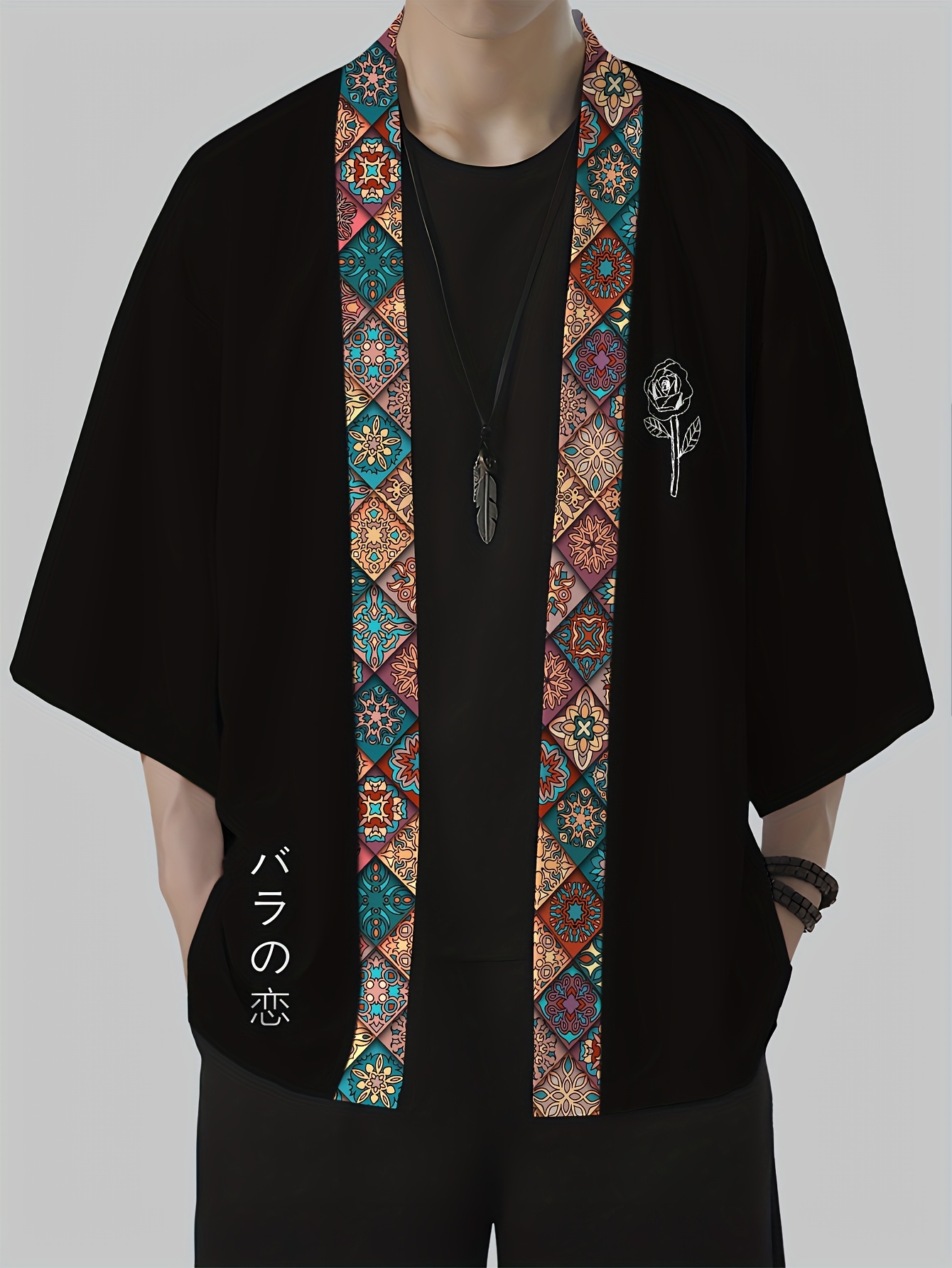كيمونو رجالي صيفي 2026 بتصميم  - مراجعة Street Fashion Kimono وسعره