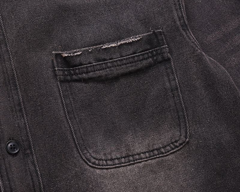 جاكيت جينز رجالي ممزق بتصميم ع - مراجعة Distressed Jean Rip وسعره