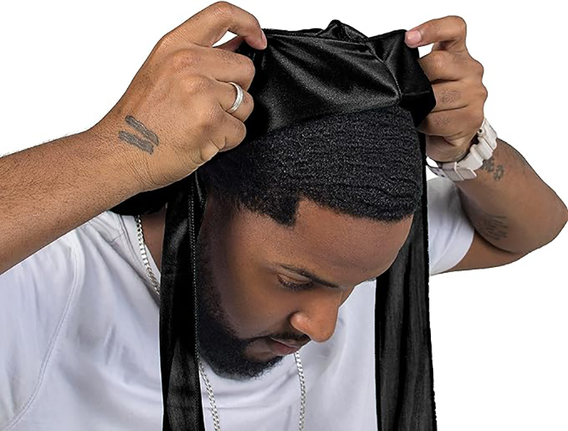 3 قطعة/الوحدة طويلة Durag الحر - مراجعة Street Fashion Hats وسعره