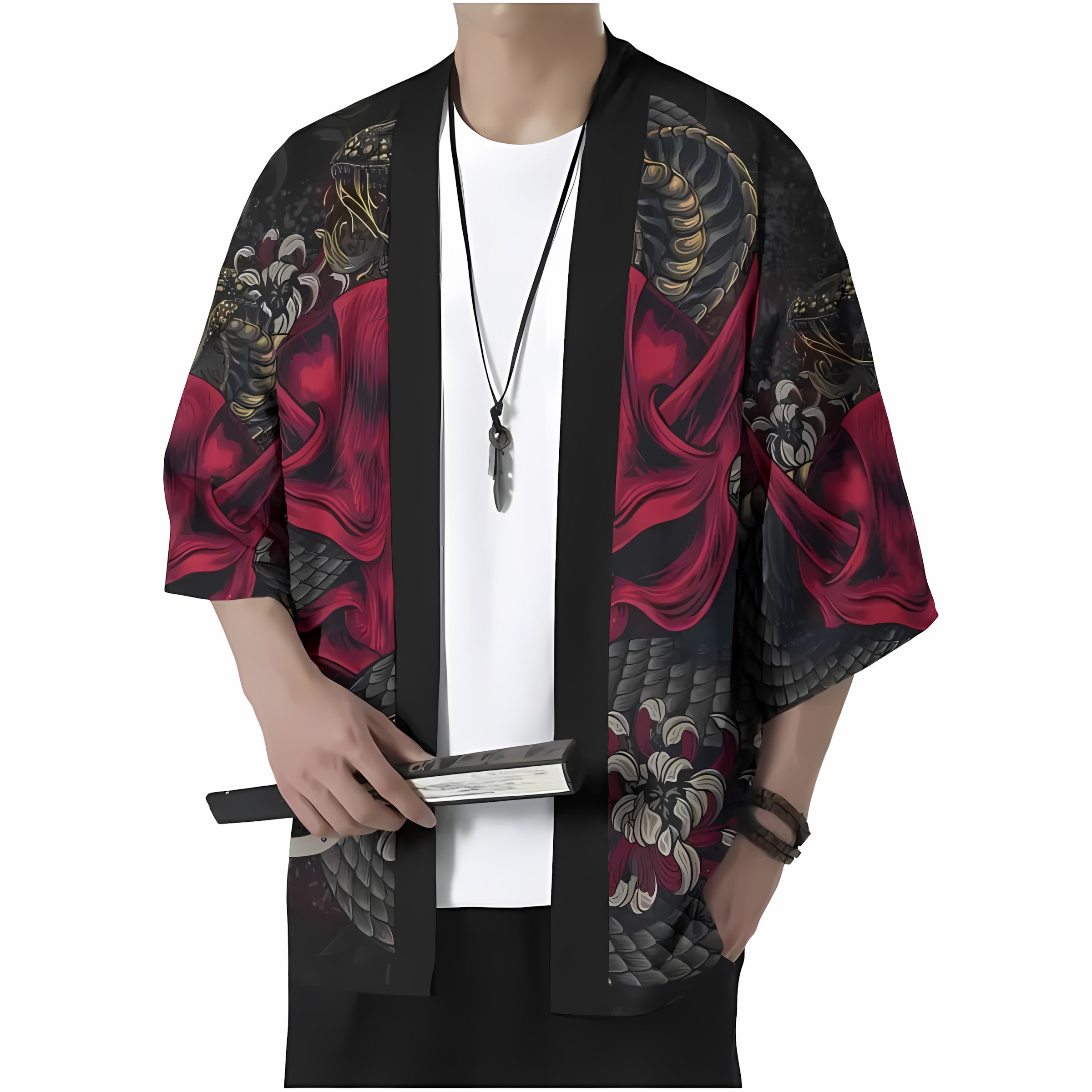 كيمونو رجالي جديد لصيف 2026 مع - مراجعة Street Fashion Kimono وسعره