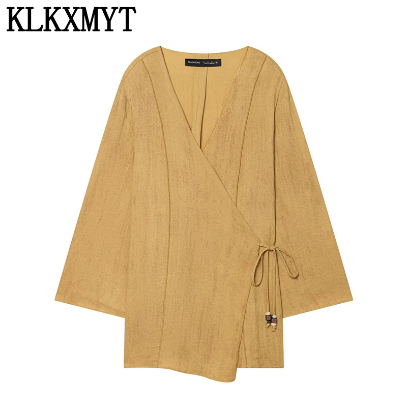 طقم نسائي عصري من قطعتين من KL - مراجعة Street Fashion Kimono وسعره