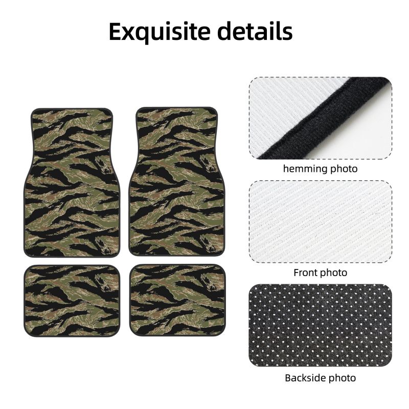مجموعة سجادات أرضية السيارة بن - مراجعة Camo Pattern Set وسعره