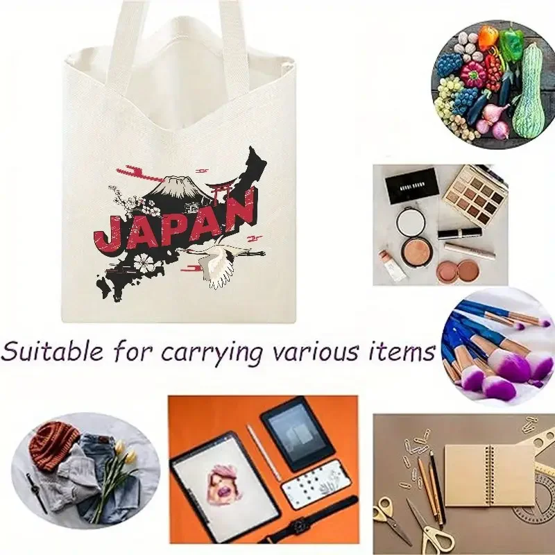 حقيبة حمل قماشية بتصميم مناظر  - مراجعة Tote Bag Canvas Print وسعره