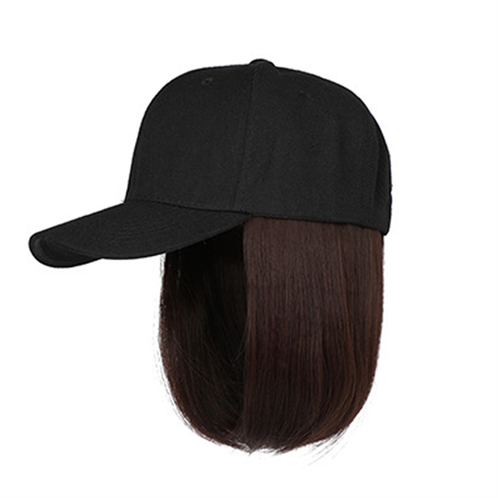 قصيرة مستقيم الباروكات الاصطنا - مراجعة Street Fashion Hats وسعره
