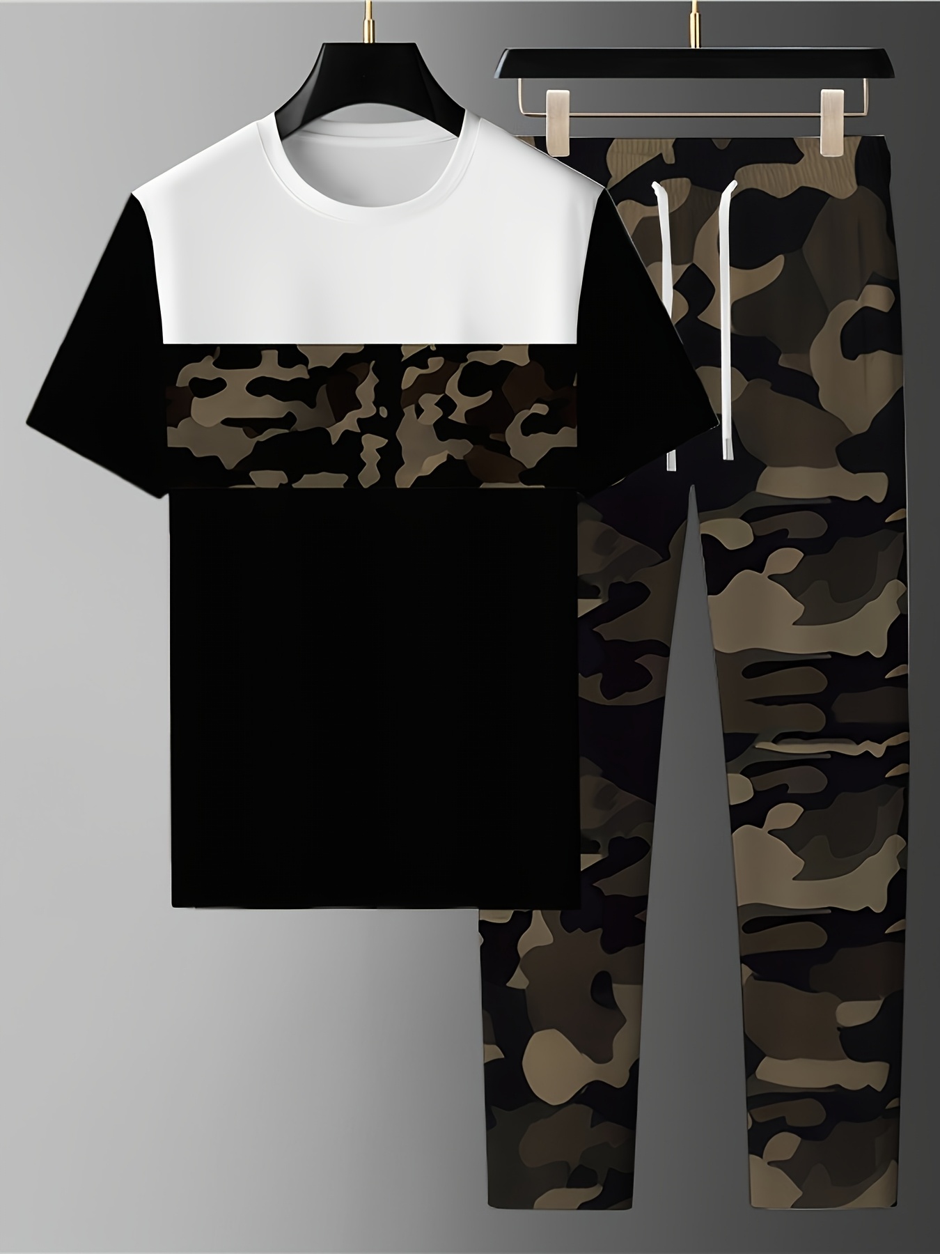 طقم رجالي صيفي جديد 2026 بأكما - مراجعة Camo Pattern Set وسعره