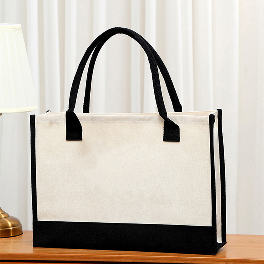 حقيبة قماشية بيضاء خفيفة مطبوع - مراجعة Tote Bag Canvas Print وسعره