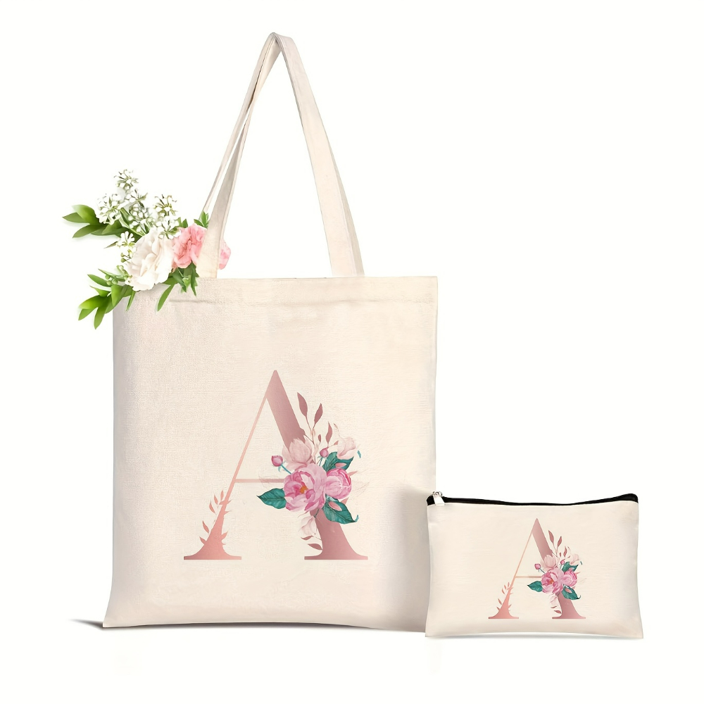 حقيبة تسوق نسائية كبيرة السعة  - مراجعة Tote Bag Canvas Print وسعره