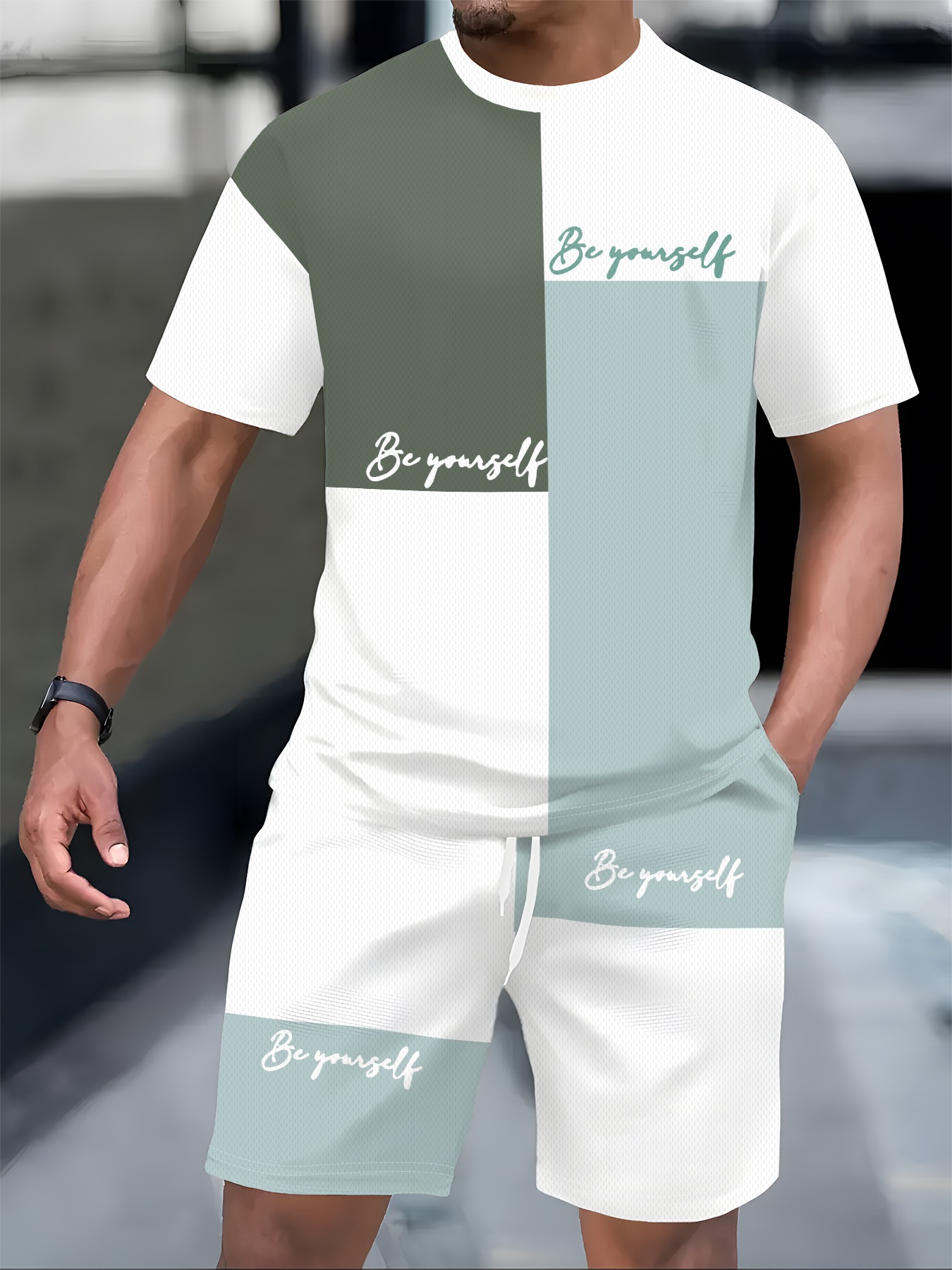 طقم صيفي جديد للرجال لعام 2026 - مراجعة Street Fashion Summer 2026 وسعره