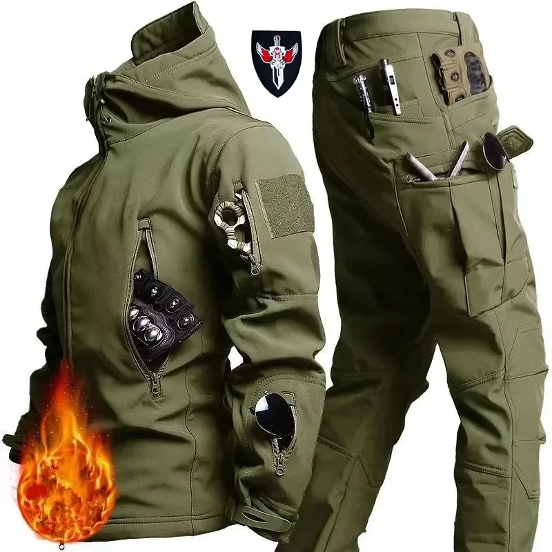 5XL 6XL في الهواء الطلق الجلد  - مراجعة Camo Pattern Set وسعره