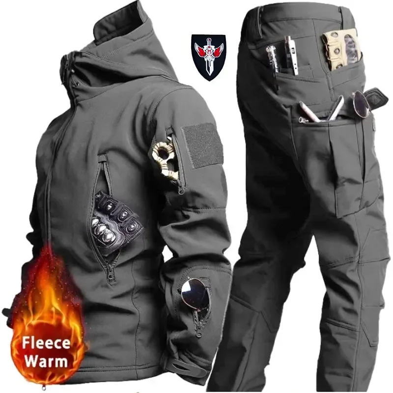 5XL 6XL في الهواء الطلق الجلد  - مراجعة Camo Pattern Set وسعره