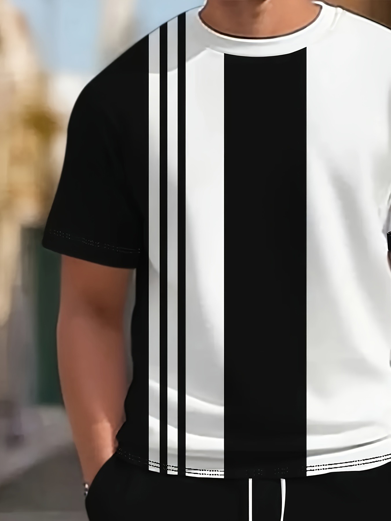 طقم رجالي صيفي جديد 2026 بأكما - مراجعة Street Fashion Summer 2026 وسعره