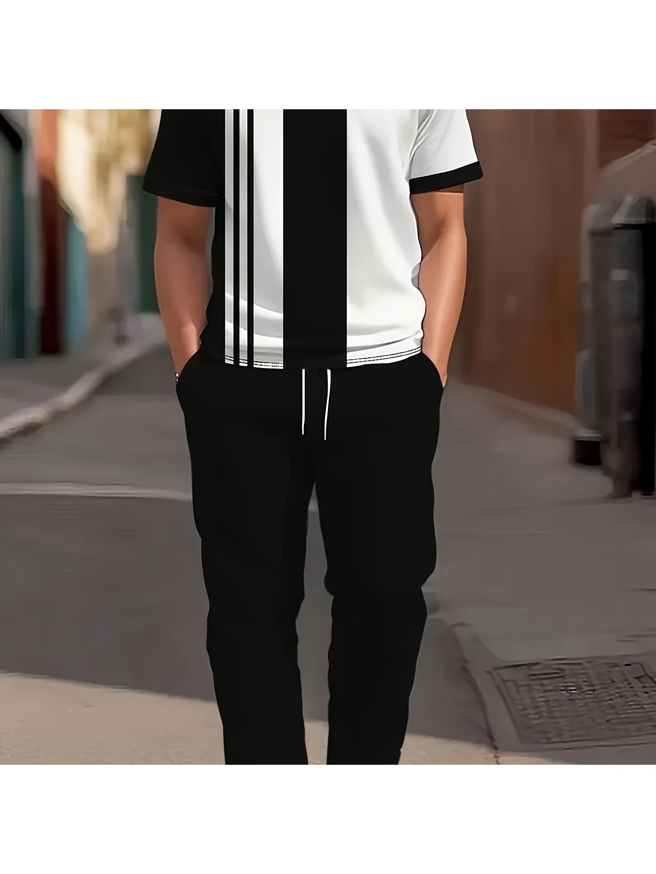 طقم رجالي صيفي جديد 2026 بأكما - مراجعة Street Fashion Summer 2026 وسعره