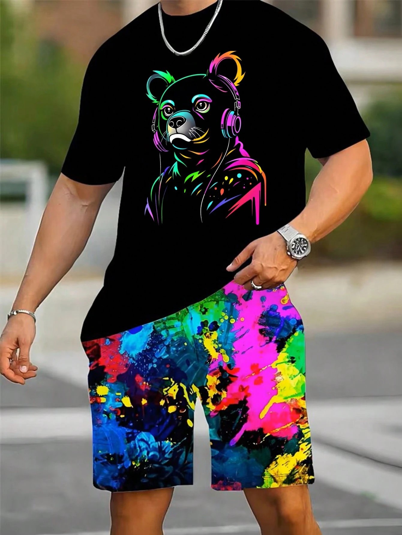 طقم صيفي جديد للرجال لعام 2026 - مراجعة Street Fashion Summer 2026 وسعره