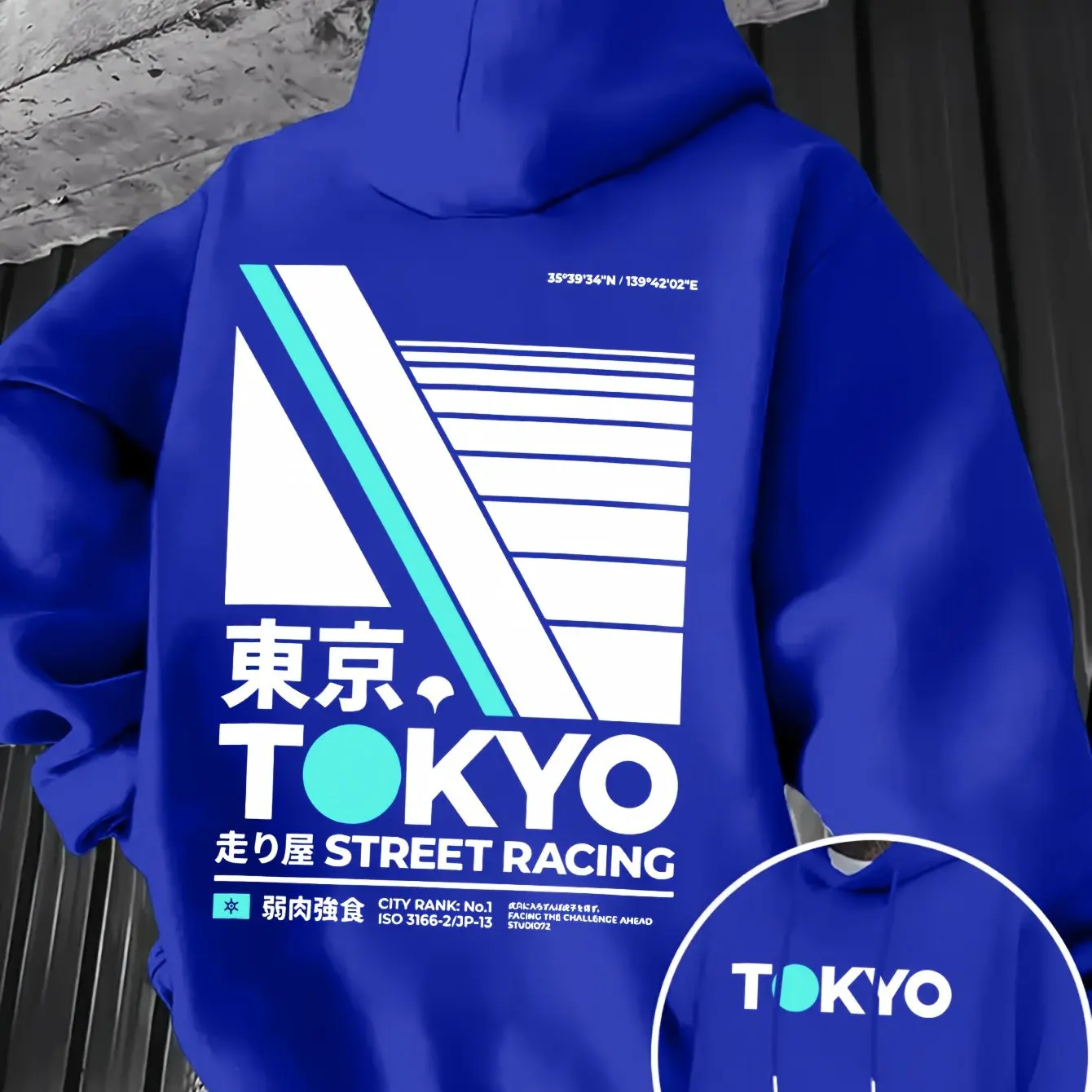 هودي رجالي بطباعة مزدوجة الجان - مراجعة Street Fashion Tokyo وسعره
