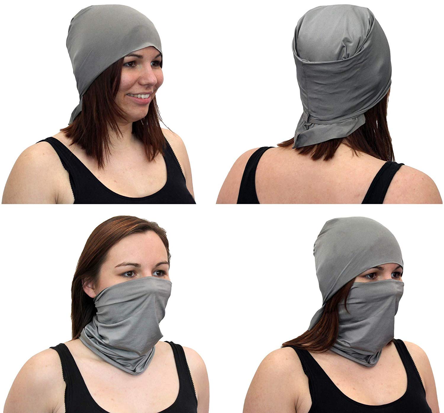 EMF حماية الفضة الألياف النسيج - مراجعة Bandana Multi Way وسعره